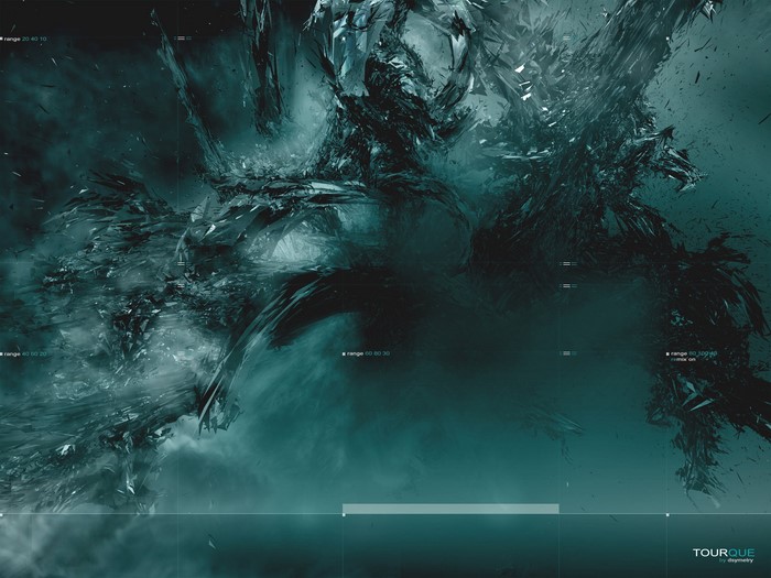 Abstract 3D CGI Digital Art