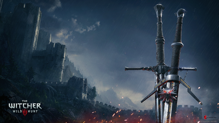 The Witcher 3: Wild Hunt Swords and Castle