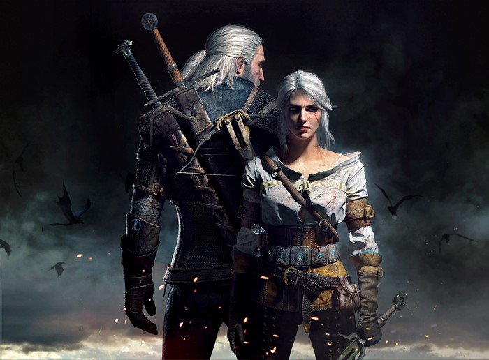 Geralt and Ciri from The Witcher 3: Wild Hunt