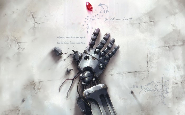 Edward Elric's automail arm from Fullmetal Alchemist