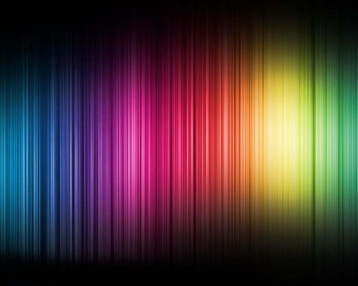 Abstract rainbow vertical stripes