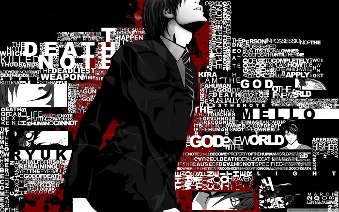 Light Yagami and Ryuk from Death Note