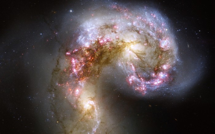 Interacting Galaxies in Deep Space