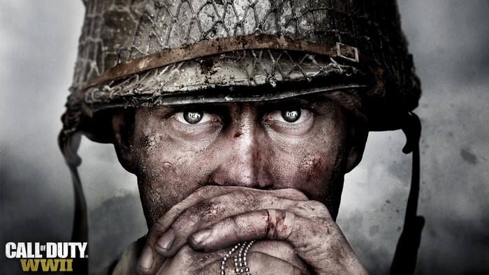 Call of Duty: WWII soldier close-up