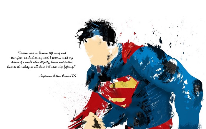 Superman from Action Comics 775 Quote
