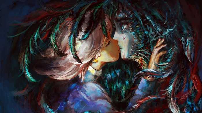 Howl's Moving Castle: Howl and Sophie Kissing