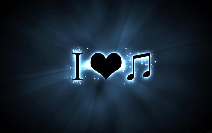I Love Music Symbol