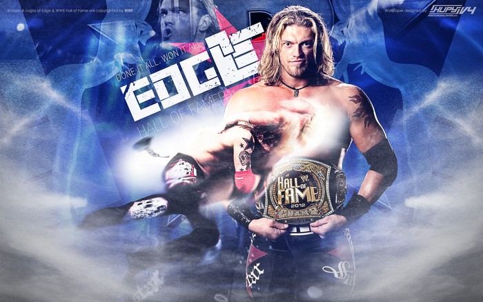 Edge from WWE Hall of Fame