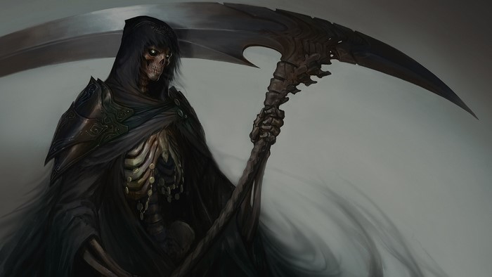Grim Reaper with Scythe
