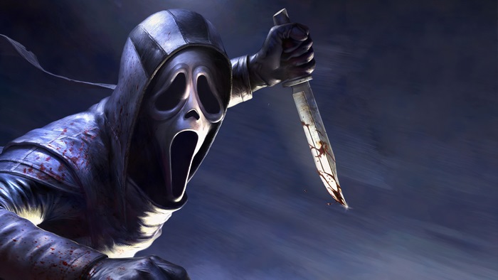 Ghost Face, Knife, Dead by Daylight, 4K