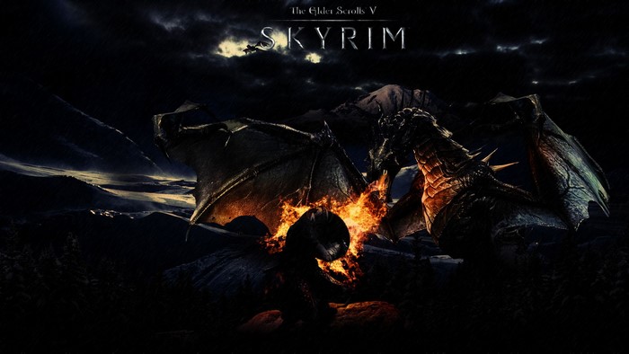 The Elder Scrolls V: Skyrim Dragon Fire