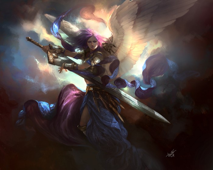 Angel Warrior with Sword