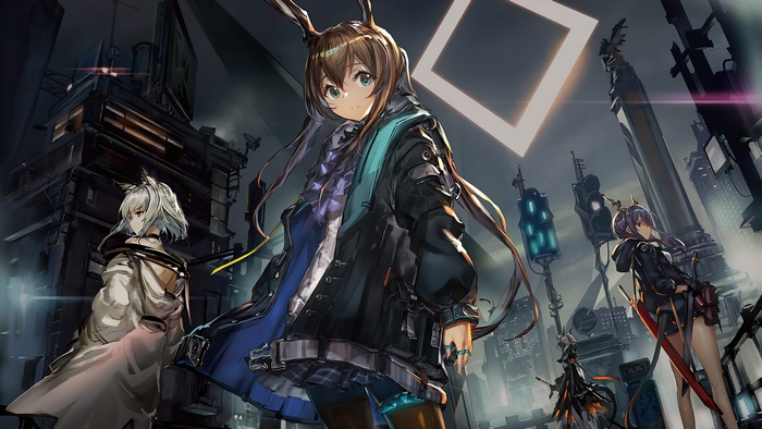 Amiya, Chen, Arknights, Anime, Girl, Characters, 4K