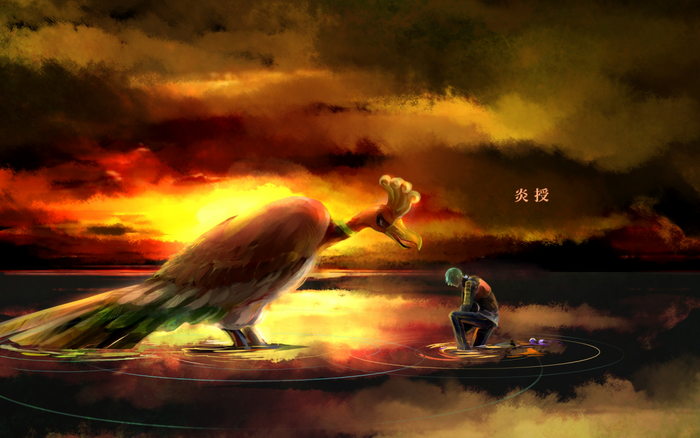 Ho-oh and Ichigo Hitofuri from Touken Ranbu