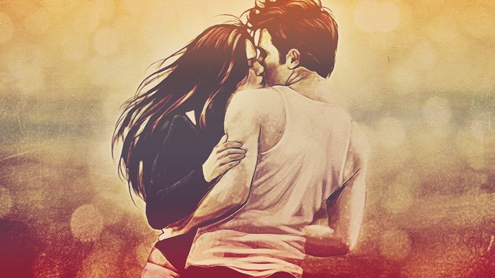 Bella Swan and Edward Cullen kissing