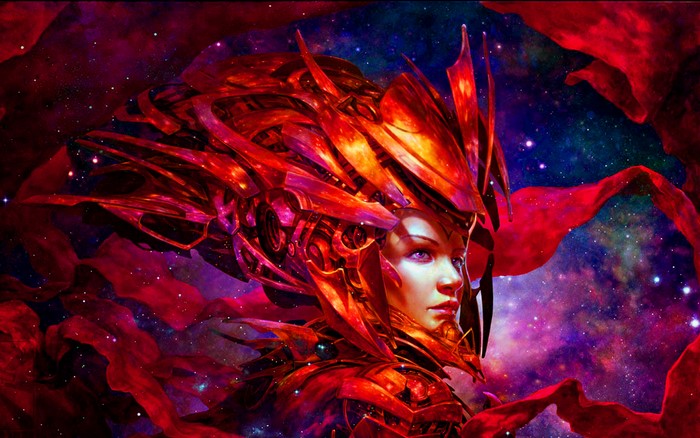 Star Princess in Cosmic Armor