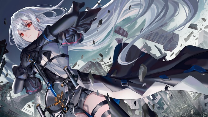 Skadi from Arknights 4K