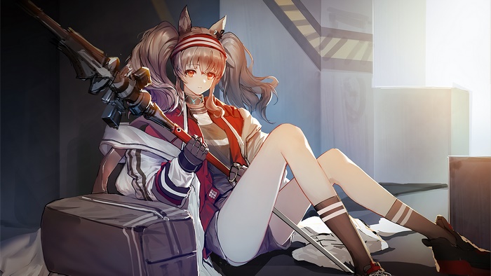 Angelina from Arknights 4K