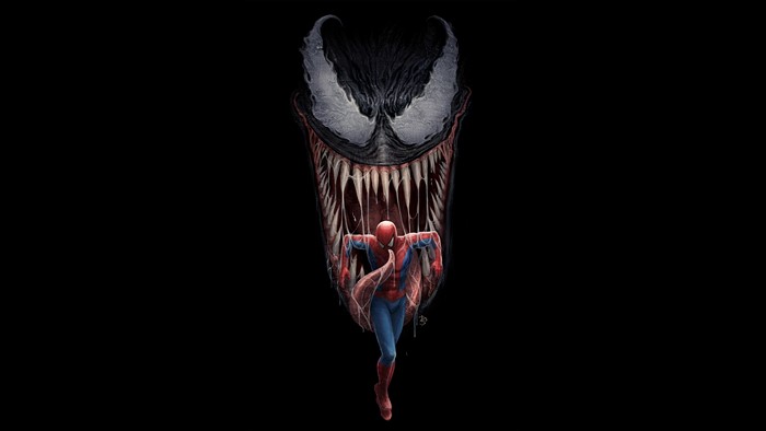 Venom and Spider-Man Face Off in Menacing Showdown