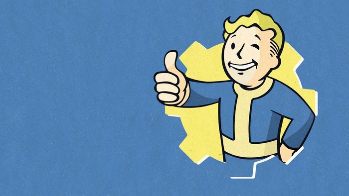 Vault Boy giving a thumbs up from Fallout 4