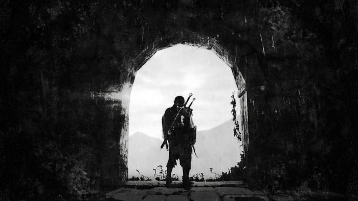 Talion from Middle-earth: Shadow of Mordor in the rain