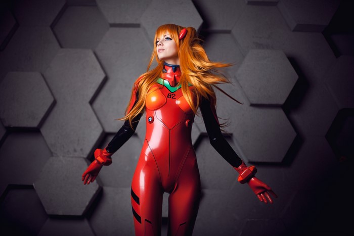 Asuka Langley Soryu from Neon Genesis Evangelion Cosplay