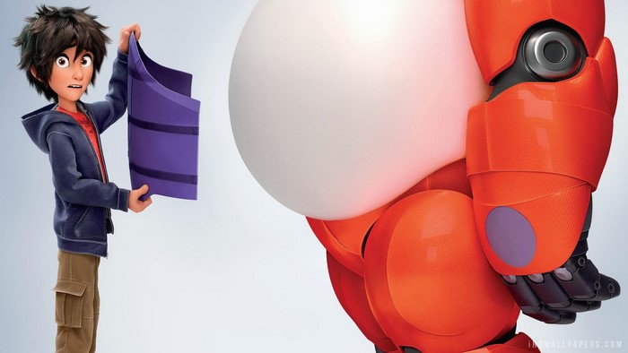 Hiro Hamada and Baymax from Big Hero 6
