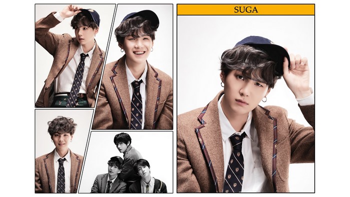Suga from BTS Map of the Soul 7 4K