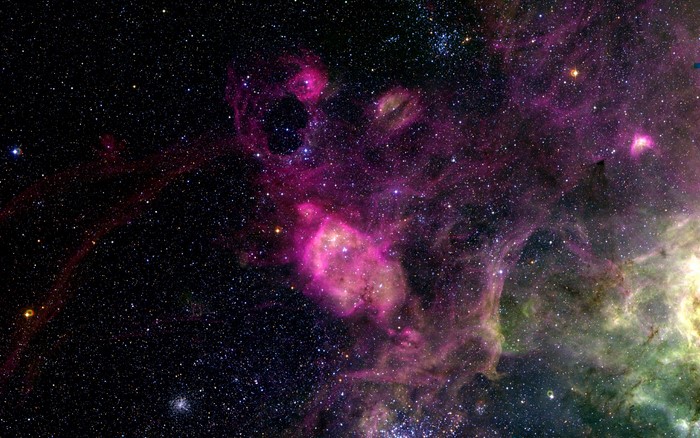 Nebula in deep space