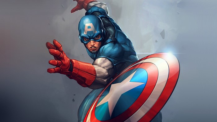 Captain America from Marvel Comics