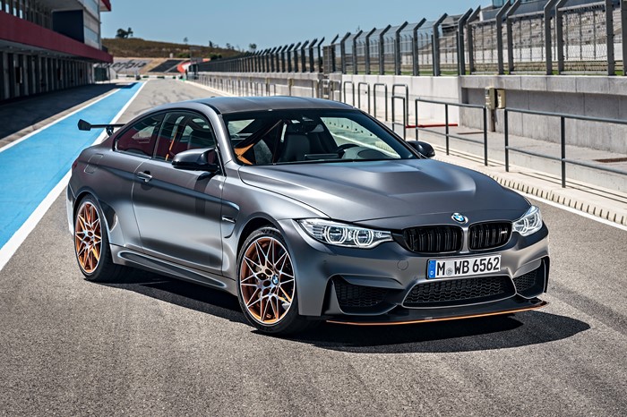 BMW M4 Coupe on a Race Track