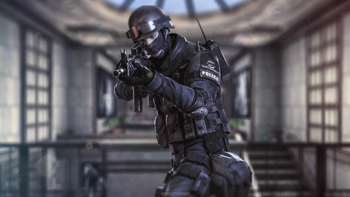 SWAT Police Officer from Point Blank