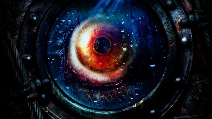 Dark Fantasy Eye in Porthole