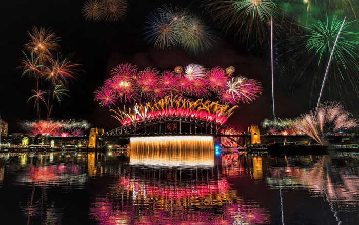 Sydney Harbour Bridge Fireworks Display