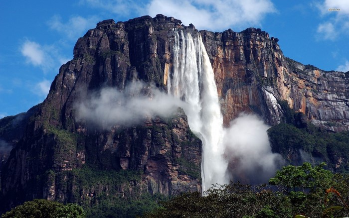 Angel Falls in Canaima National Park