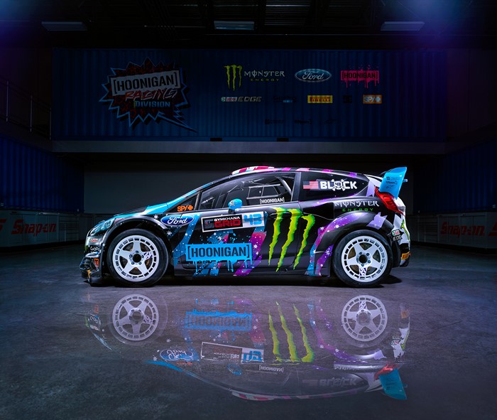 Ford Fiesta RX43 Hoonigan Racing Division Car