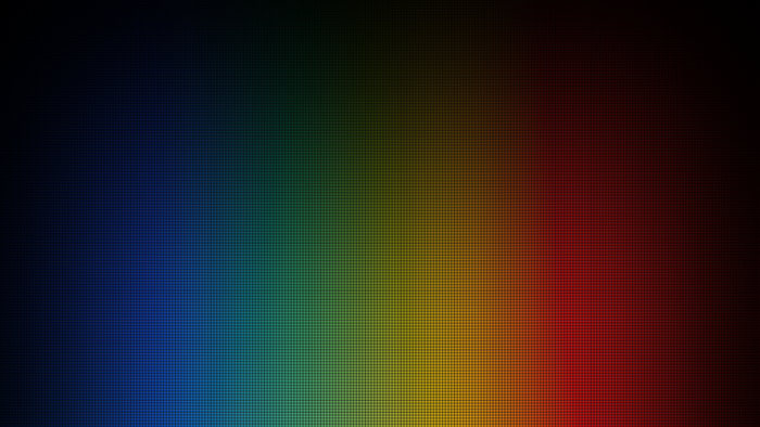 Abstract spectrum of colors
