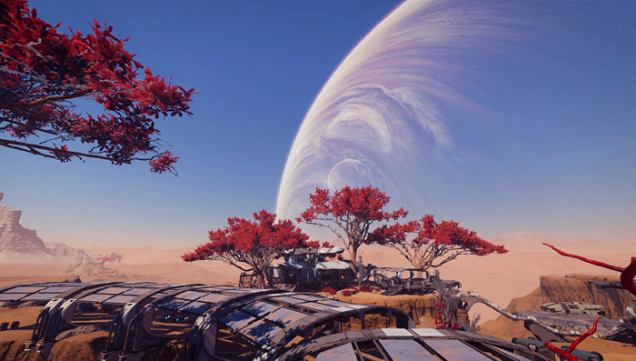 Mass Effect: Andromeda alien planet landscape