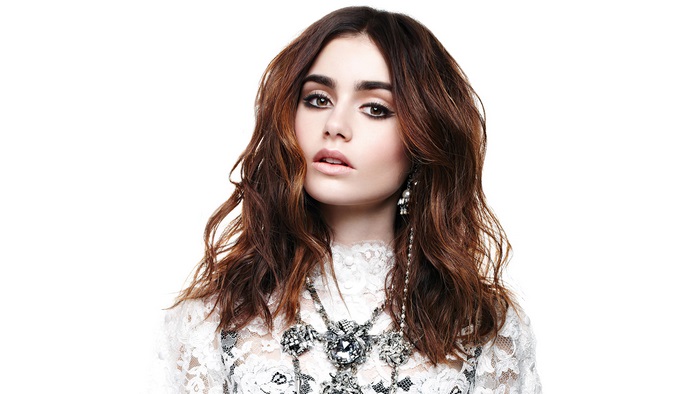 Lily Collins 4K Photoshoot
