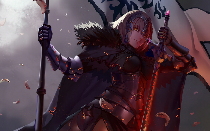 #3005156 1920x1200 Avenger (Fate/Grand Order), Fate/Grand Order, Jeanne ...