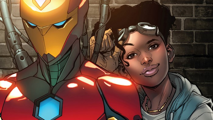 Ironheart (Marvel Comics) and Iron Man