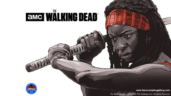 Michonne from The Walking Dead
