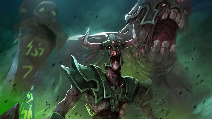 Undead warrior from DotA 2