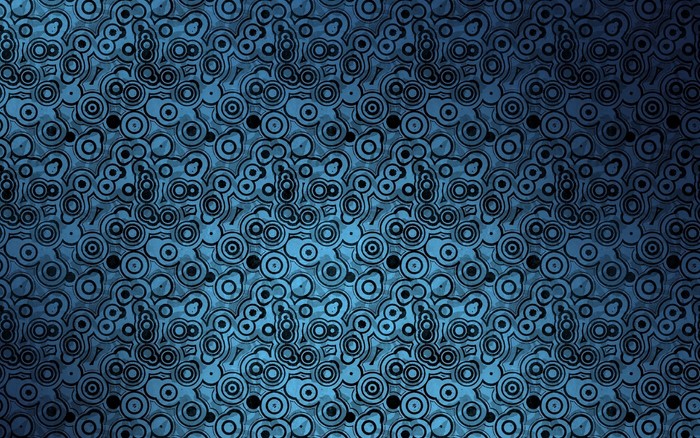 Abstract Blue Pattern