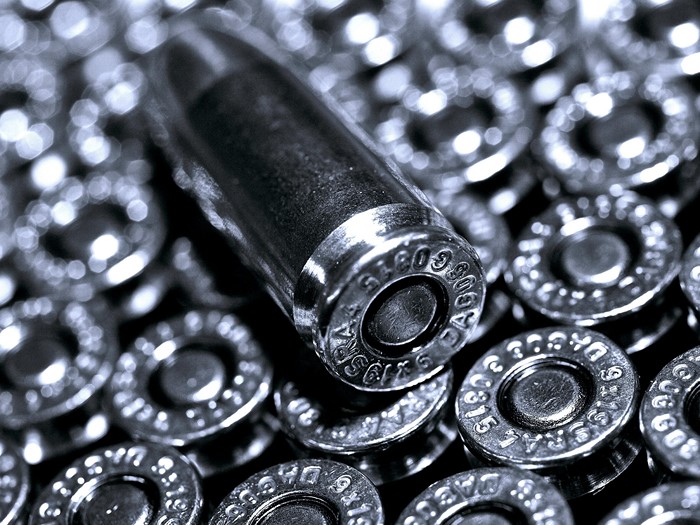 Bullet and ammunition casings