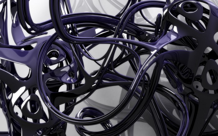Abstract 3D CGI Digital Art