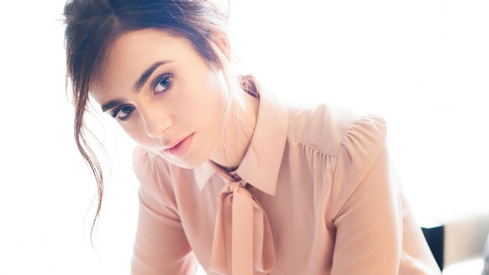 Lily Collins 4K