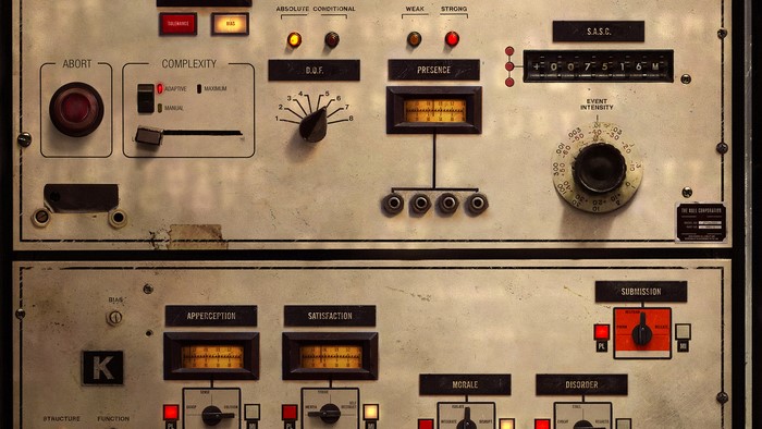 Nine Inch Nails control panel