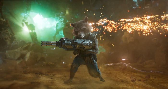 Rocket Raccoon from Guardians of the Galaxy Vol. 2