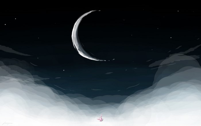 Aoi and Mikage from 07-Ghost in the night sky